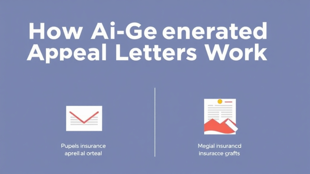 Practical workflow diagram for how AI-Generated Appeal Letters Work