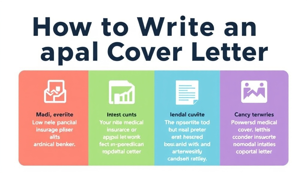 Hands-on guide visualization for write an Appeal Cover Letter
