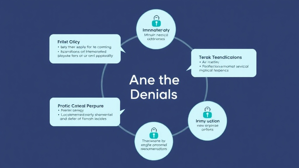 Process flow illustration for putting appealing Allergy Immunotherapy Denials into action