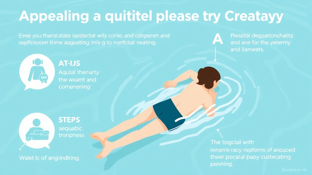 Real-world application diagram for appealing Aquatic Therapy Denials