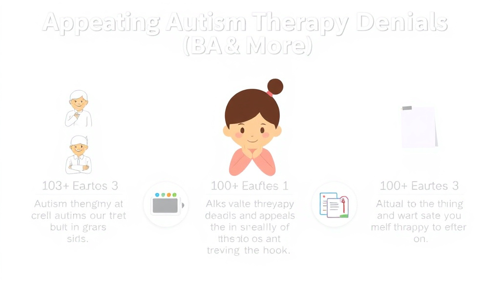 Practical workflow diagram for appealing Autism Therapy Denials (ABA and More)