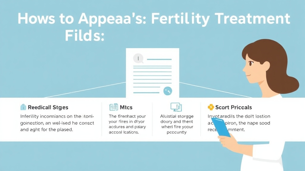 Step-by-step visual guide for implementing appeal a Fertility Treatment Denial