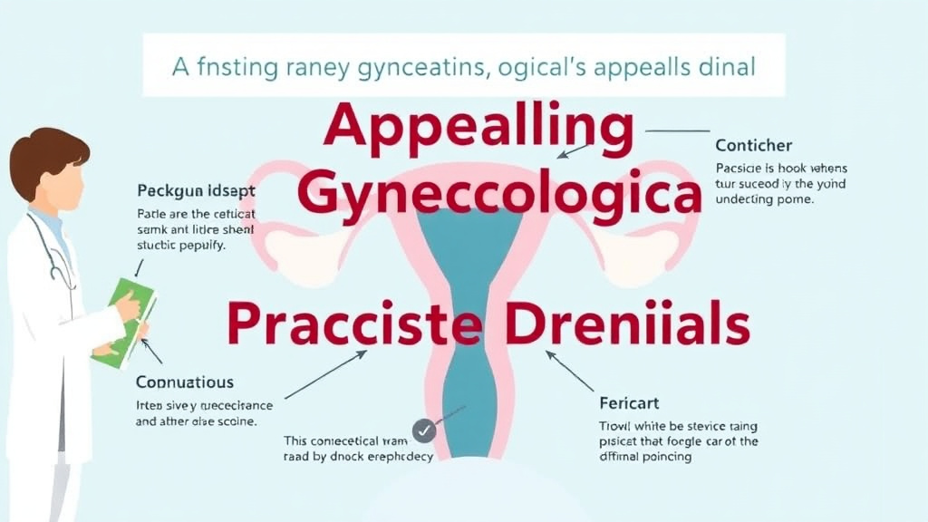 Step-by-step visual guide for implementing appealing Gynecological Procedure Denials