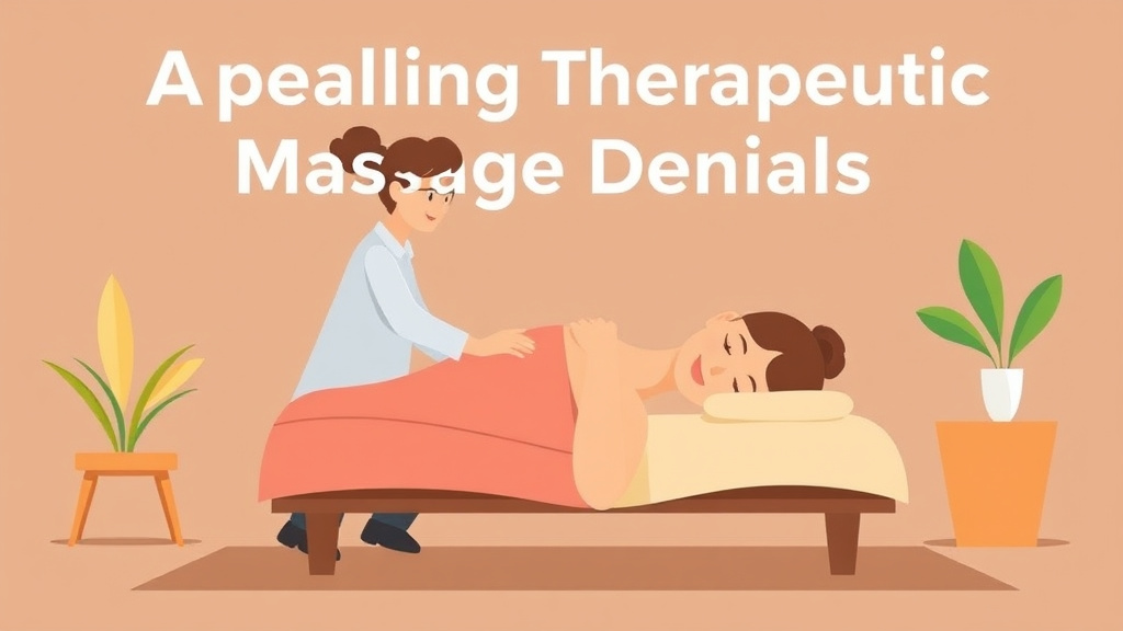 Conceptual diagram showing how appealing Therapeutic Massage Denials works in practice