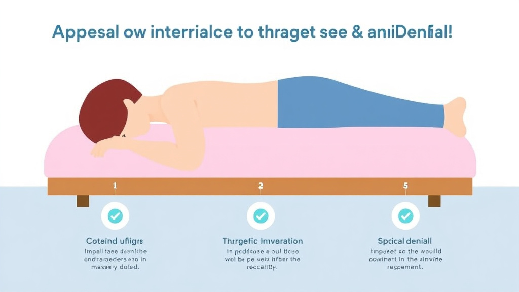 Process flow illustration for putting appealing Therapeutic Massage Denials into action