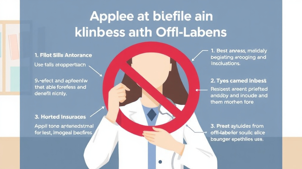 Real-world application diagram for appealing an Off-Label Drug Use Denial