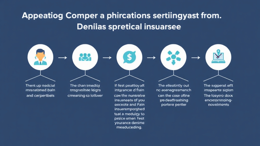 Practical checklist visual for appealing Comprehensive Pain Management Denials