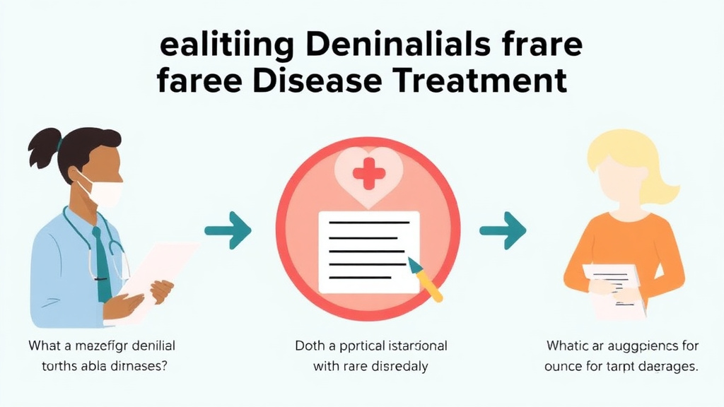 Practical checklist visual for appealing Denials for Rare Disease Treatment