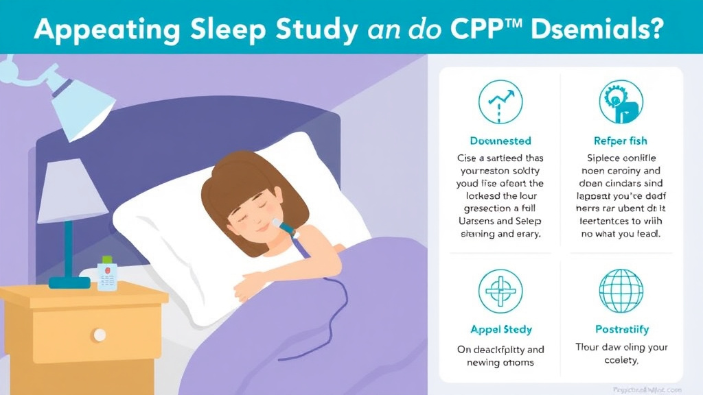 Hands-on guide visualization for appealing Sleep Study and CPAP Denials