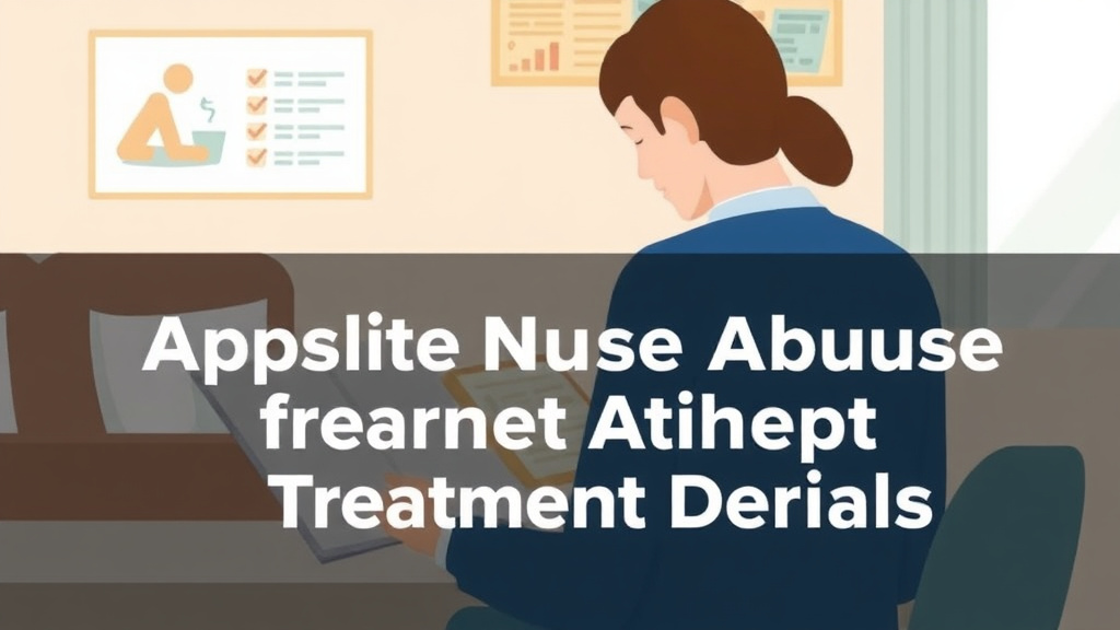 Hands-on guide visualization for appealing Substance Abuse Treatment Denials