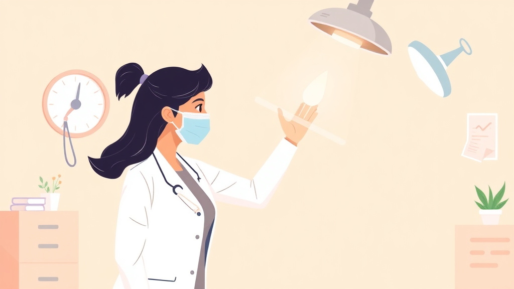 A professional illustration depicting appealing Vision Surgery Denials