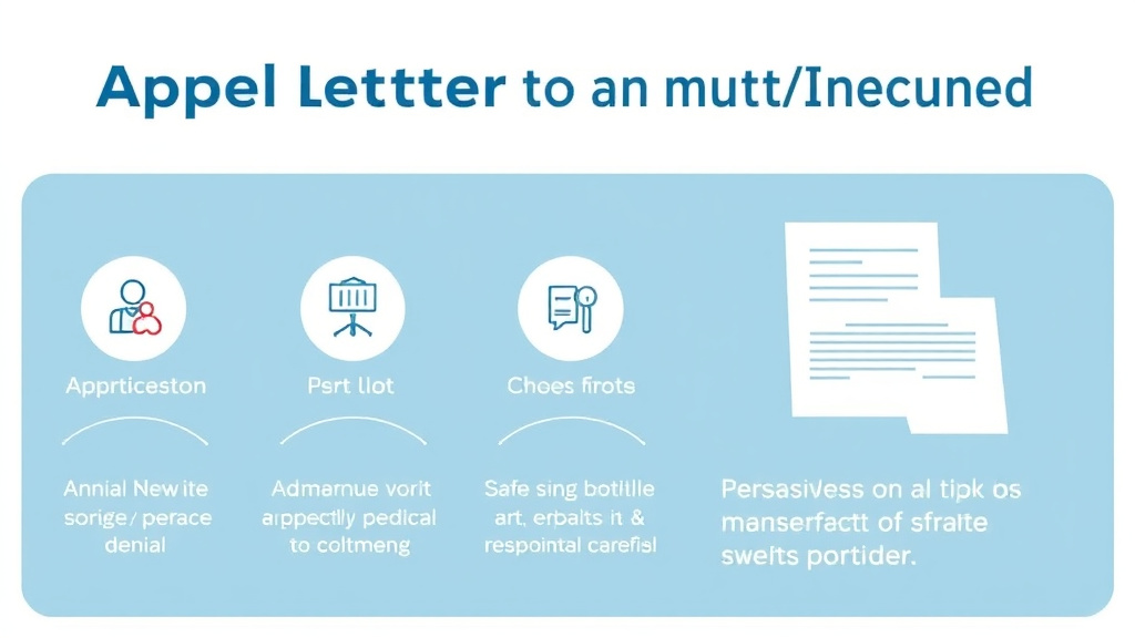Action-oriented illustration showing how to apply appeal Letter for Out-of-Network Denials