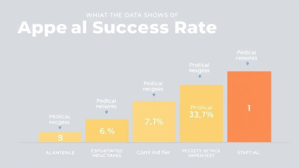 Action-oriented illustration showing how to apply appeal Success Rates: What the Data Shows