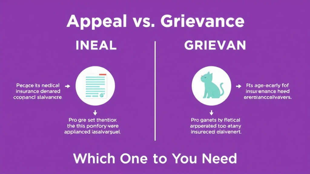 Practical checklist visual for appeal vs. Grievance: Which One Do You Need