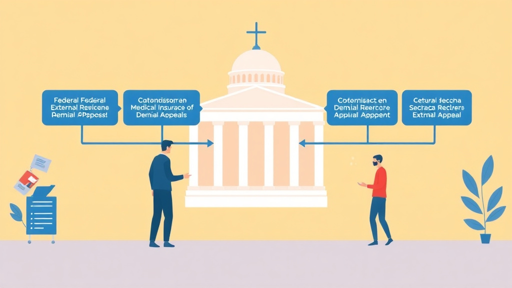 Conceptual diagram showing how federal External Review Process works in practice