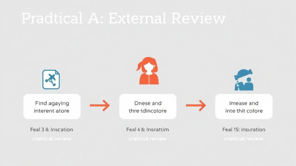 Real-world application diagram for federal External Review Process