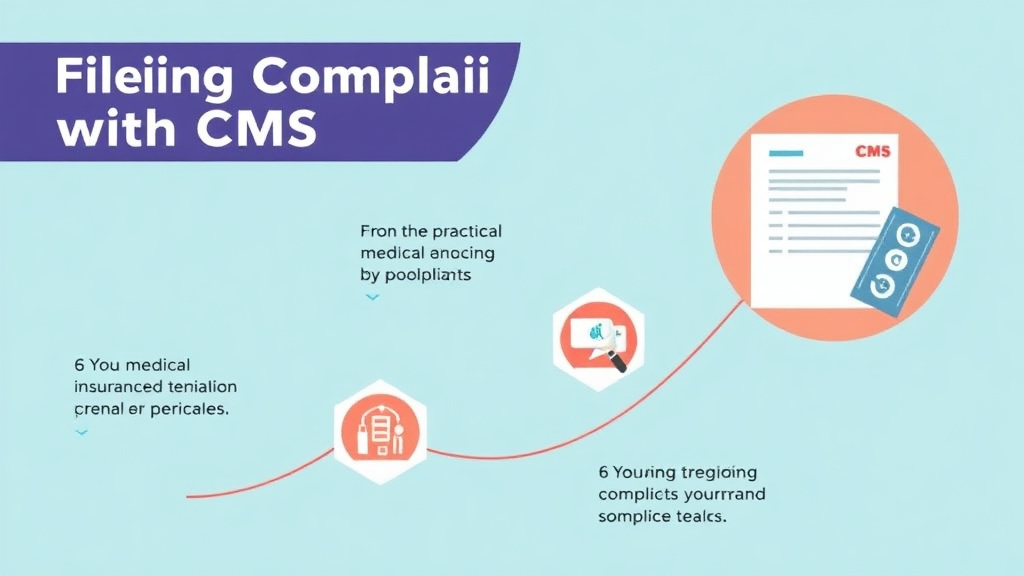 Step-by-step visual guide for implementing filing a Complaint with CMS