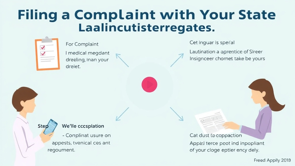 Implementation roadmap for filing a Complaint with Your State Insurance Regulator with actionable steps