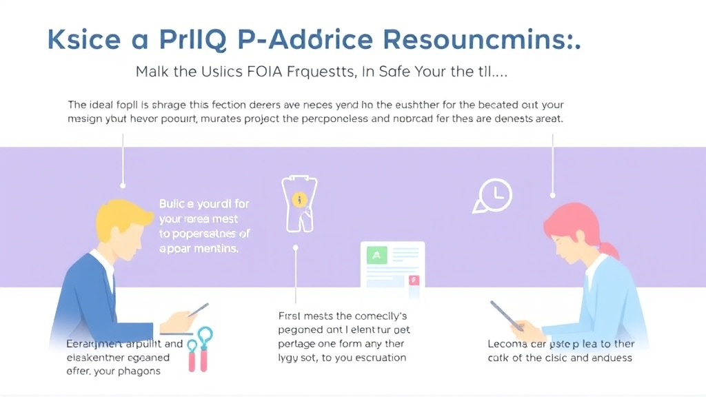 Process flow illustration for putting using FOIA Requests to Support Your Appeal into action