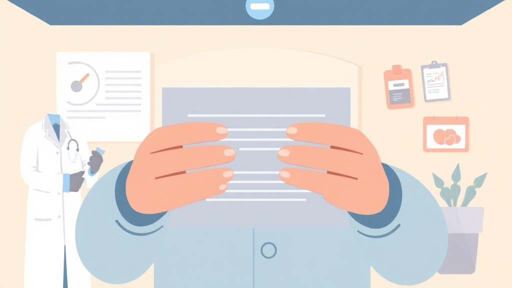 Detailed visual representation of gathering Medical Evidence for Your Appeal