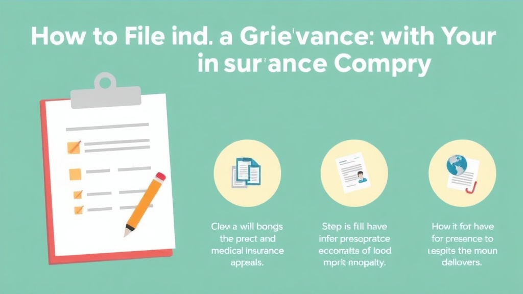 Implementation roadmap for file a Grievance with Your Insurance Company with actionable steps