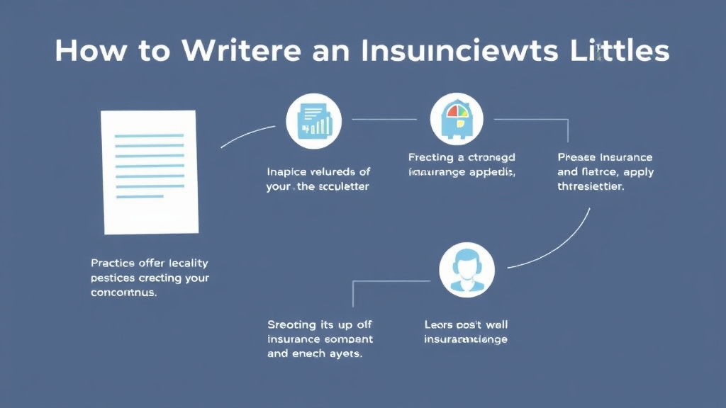 Process flow illustration for putting write an Insurance Appeal Letter into action