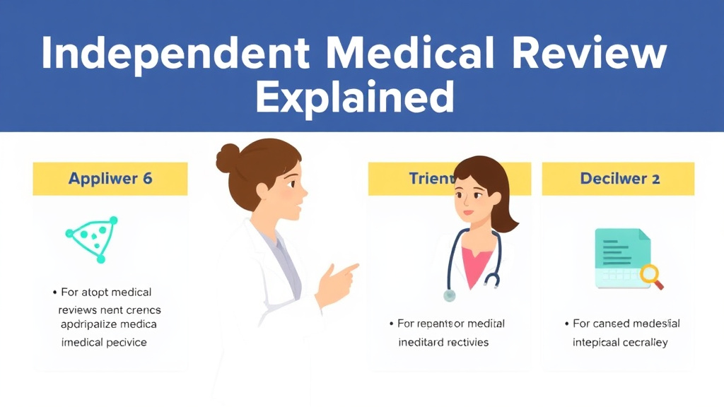 Practical checklist visual for independent Medical Review Explained