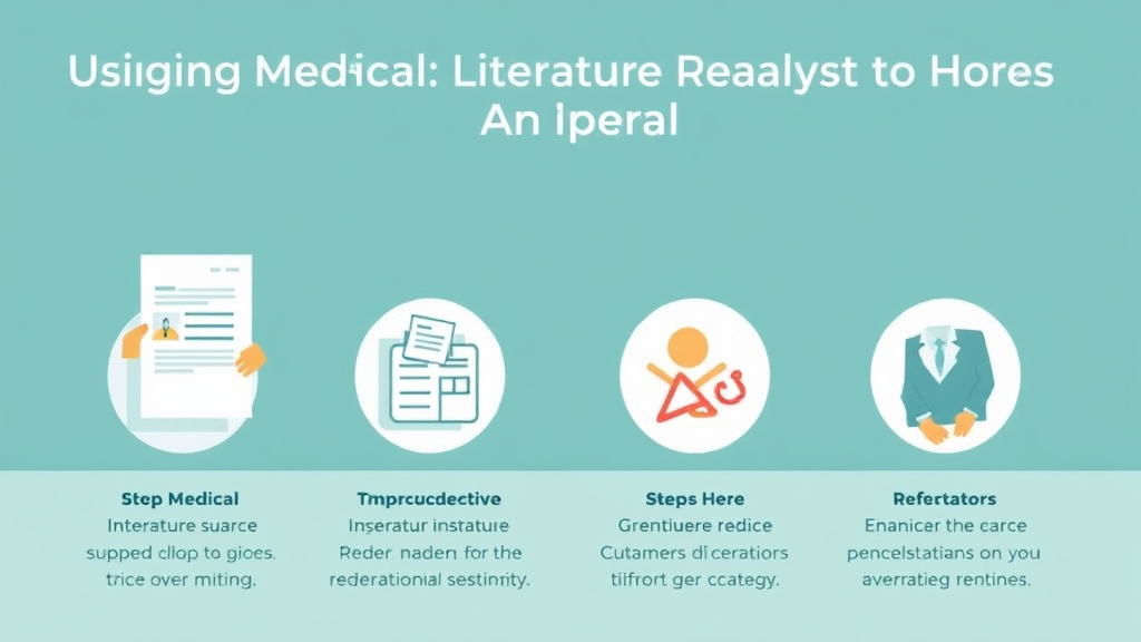 Action-oriented illustration showing how to apply using Medical Literature to Support Your Appeal