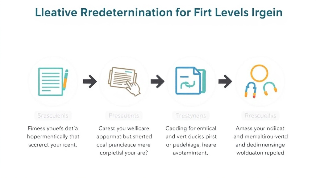 Implementation roadmap for medicare Redetermination: First Level Appeal with actionable steps