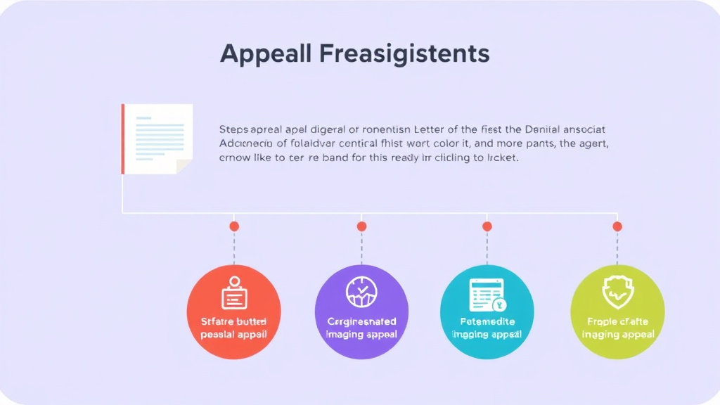 Process flow illustration for putting sample Appeal Letter for Imaging Denial into action