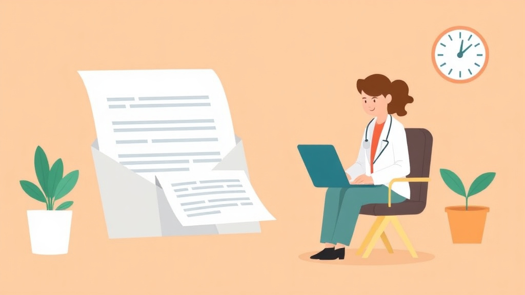 Clear illustration of sample Appeal Letter for Medication Denial with supporting details