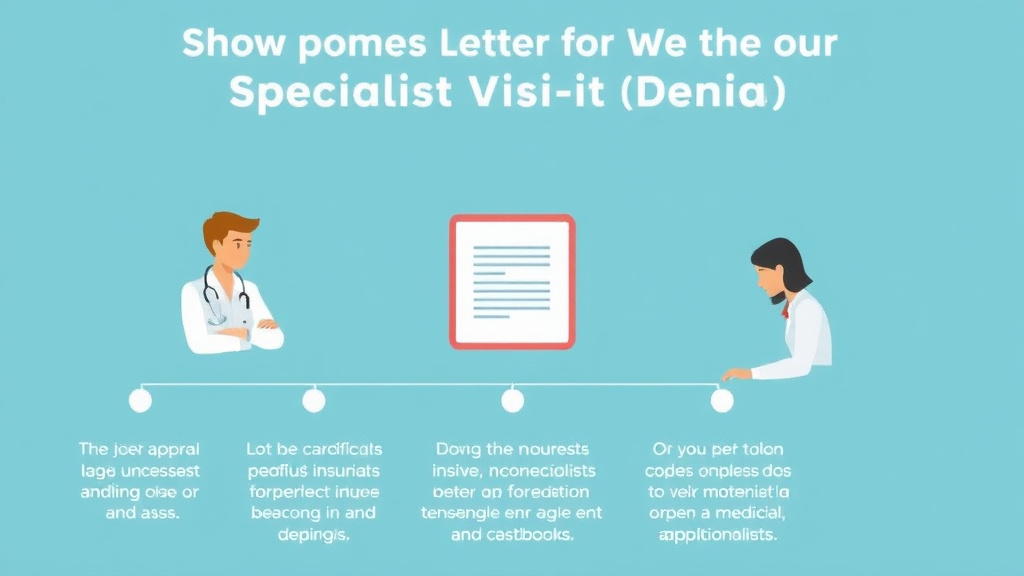 Practical checklist visual for sample Appeal Letter for Specialist Visit Denial