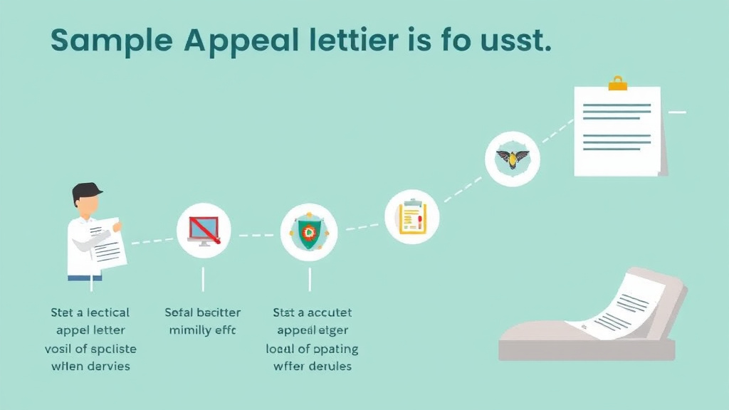Real-world application diagram for sample Appeal Letter for Surgery Denial