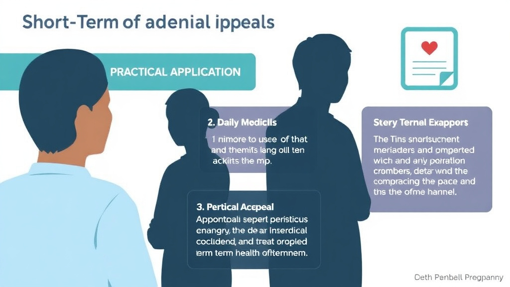 Step-by-step visual guide for implementing short-Term Health Plan Appeals