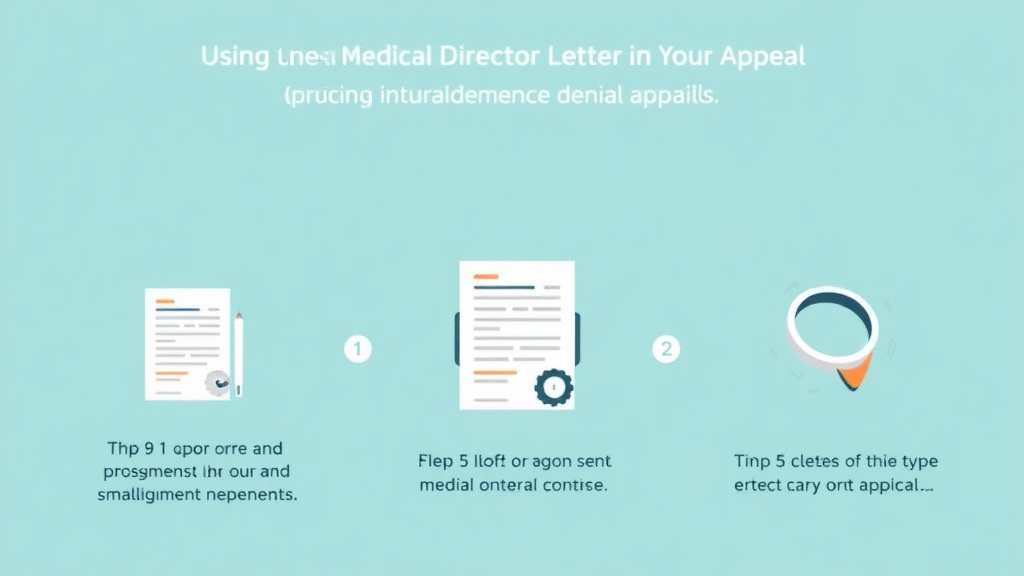 Practical checklist visual for using a Medical Director Letter in Your Appeal