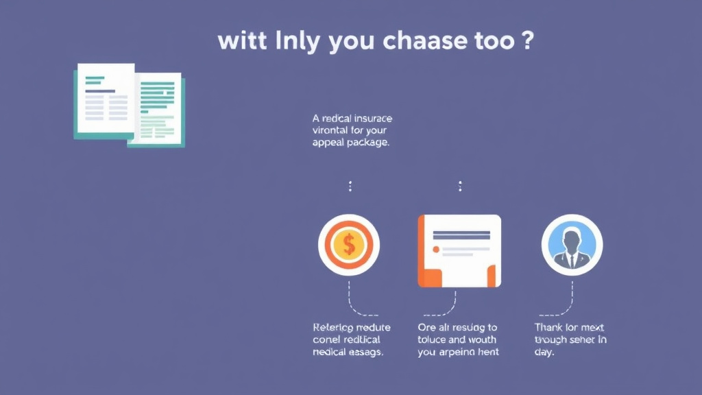 Step-by-step visual guide for implementing what to Include in Your Appeal Package
