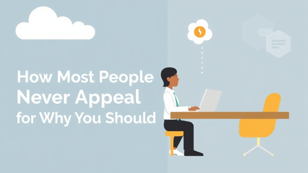 Practical checklist visual for why Most People Never Appeal (and Why You Should)
