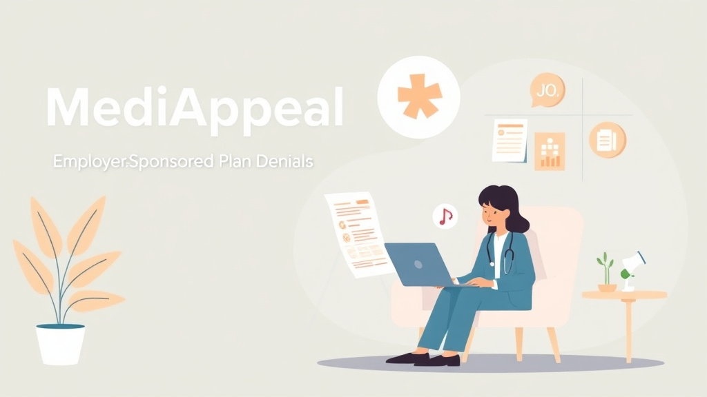 Clear illustration of mediAppeal for Employer-Sponsored Plan Denials with supporting details