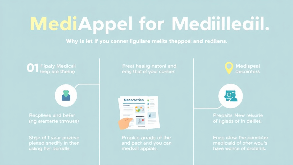 Practical checklist visual for mediAppeal for Medicaid Denials