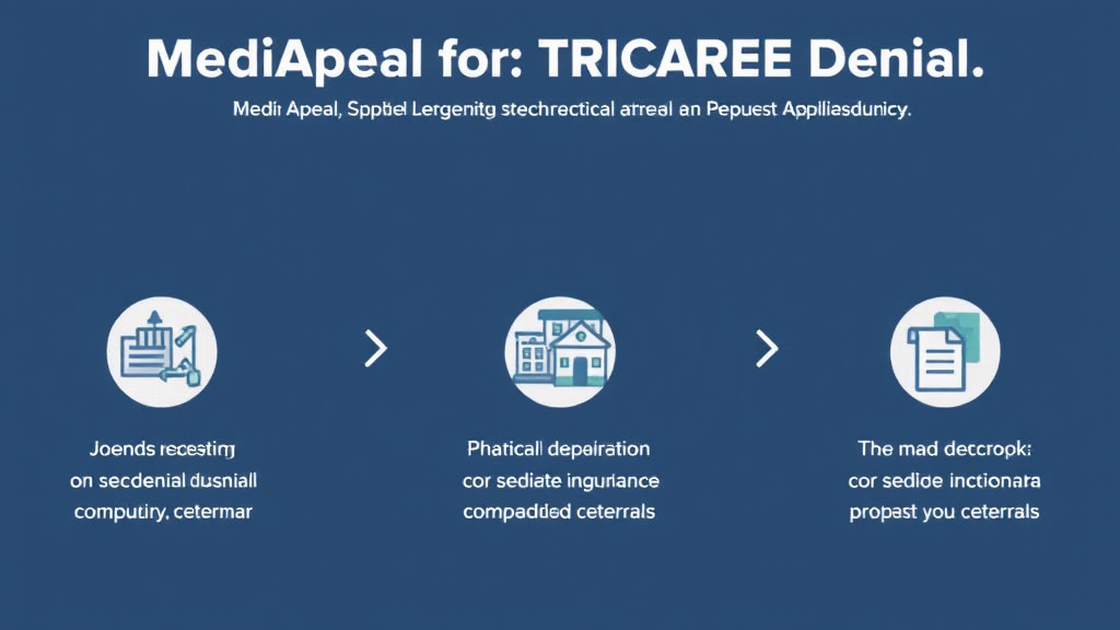 Hands-on guide visualization for mediAppeal for TRICARE Denials