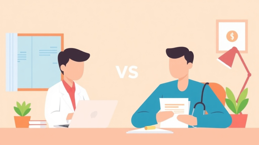 Conceptual diagram showing how mediAppeal vs. Free Appeal Letter Templates works in practice