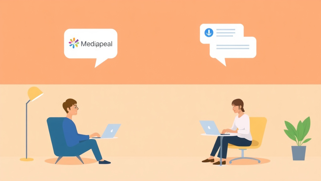 Clear illustration of mediAppeal vs. Using ChatGPT for Appeal Letters with supporting details