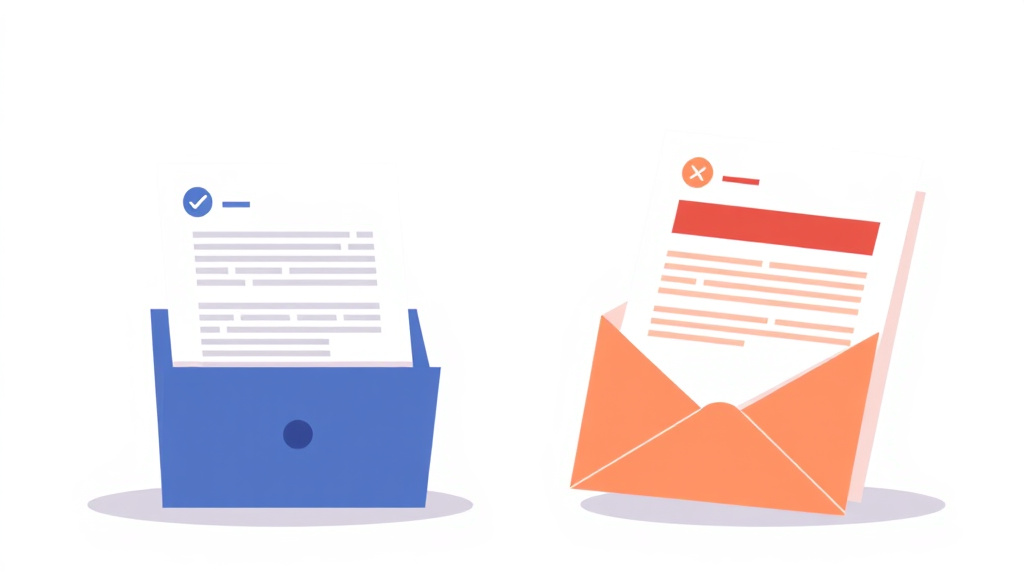 Conceptual diagram showing how mediAppeal vs. Insurance Company Form Letters works in practice