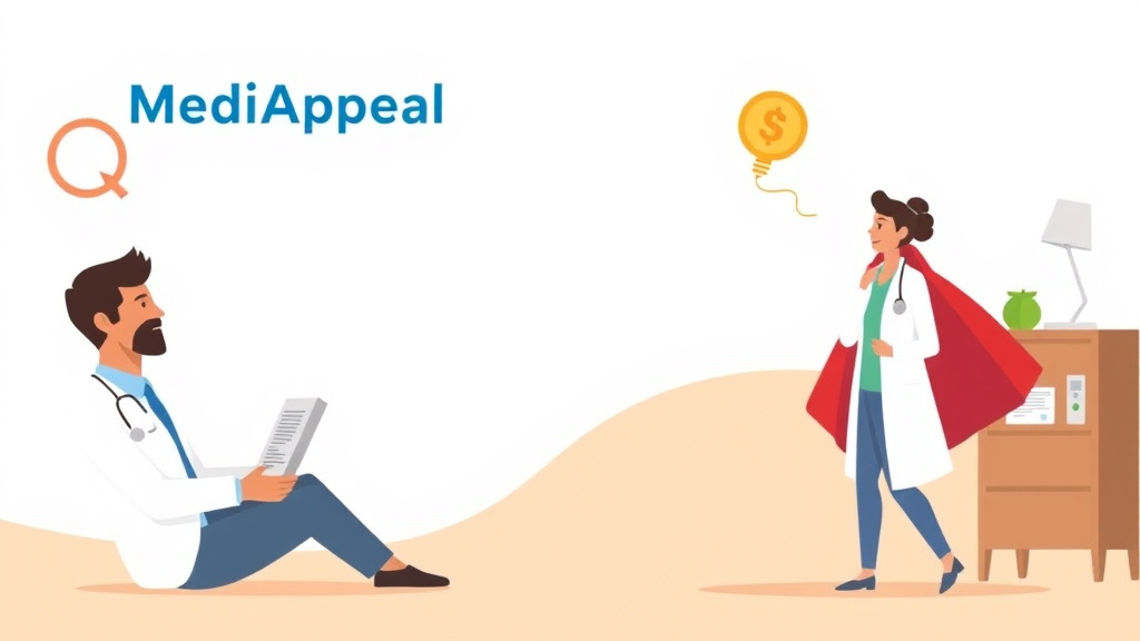 Educational graphic covering the essentials of mediAppeal vs. Nonprofit Patient Advocacy Organizations