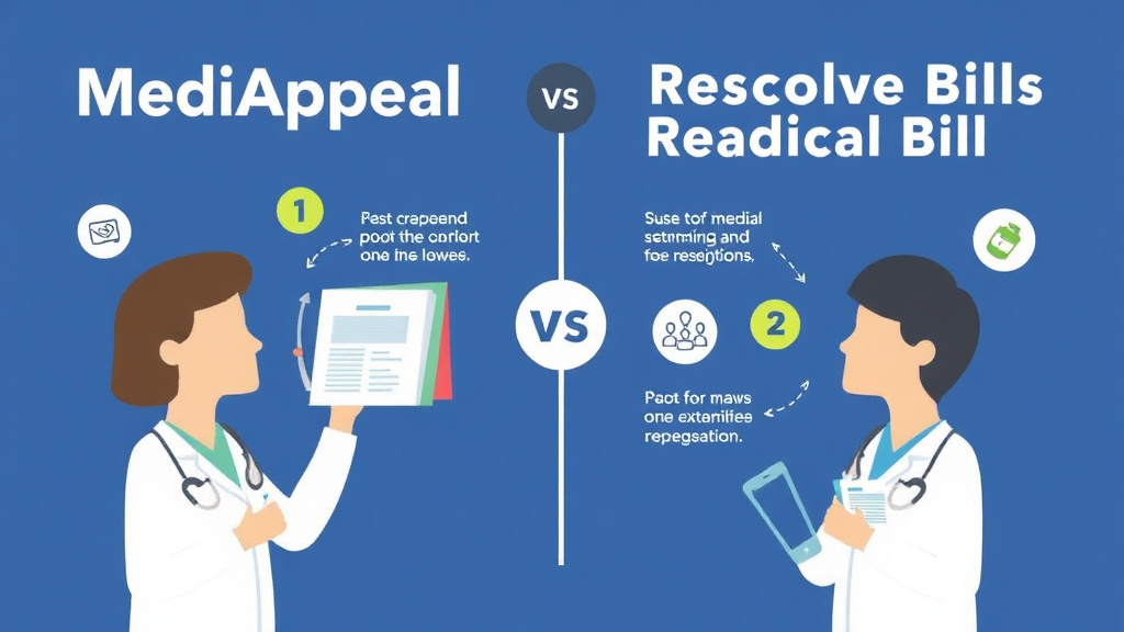 Step-by-step visual guide for implementing mediAppeal vs. Resolve Medical Bills
