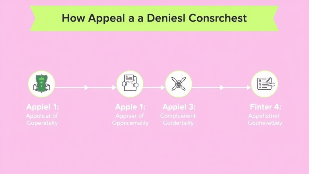 Step-by-step visual guide for implementing appeal a Denied Appendectomy Claim