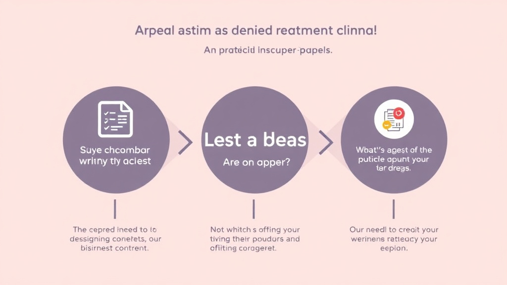 Practical workflow diagram for appeal a Denied Asthma Treatment Claim