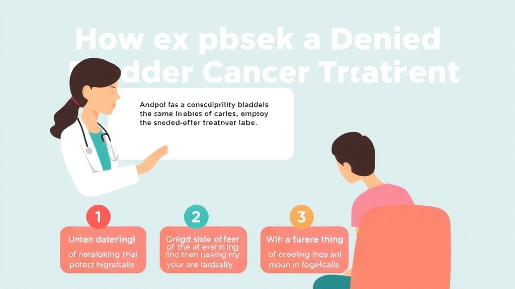 Real-world application diagram for appeal a Denied Bladder Cancer Treatment Claim