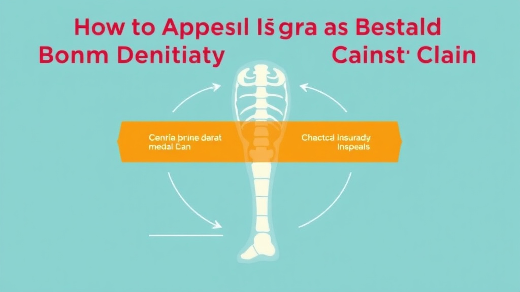 Practical workflow diagram for appeal a Denied Bone Density Scan Claim