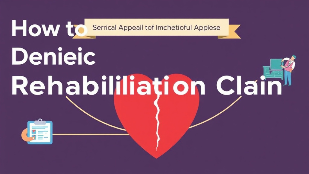 Hands-on guide visualization for appeal a Denied Cardiac Rehabilitation Claim